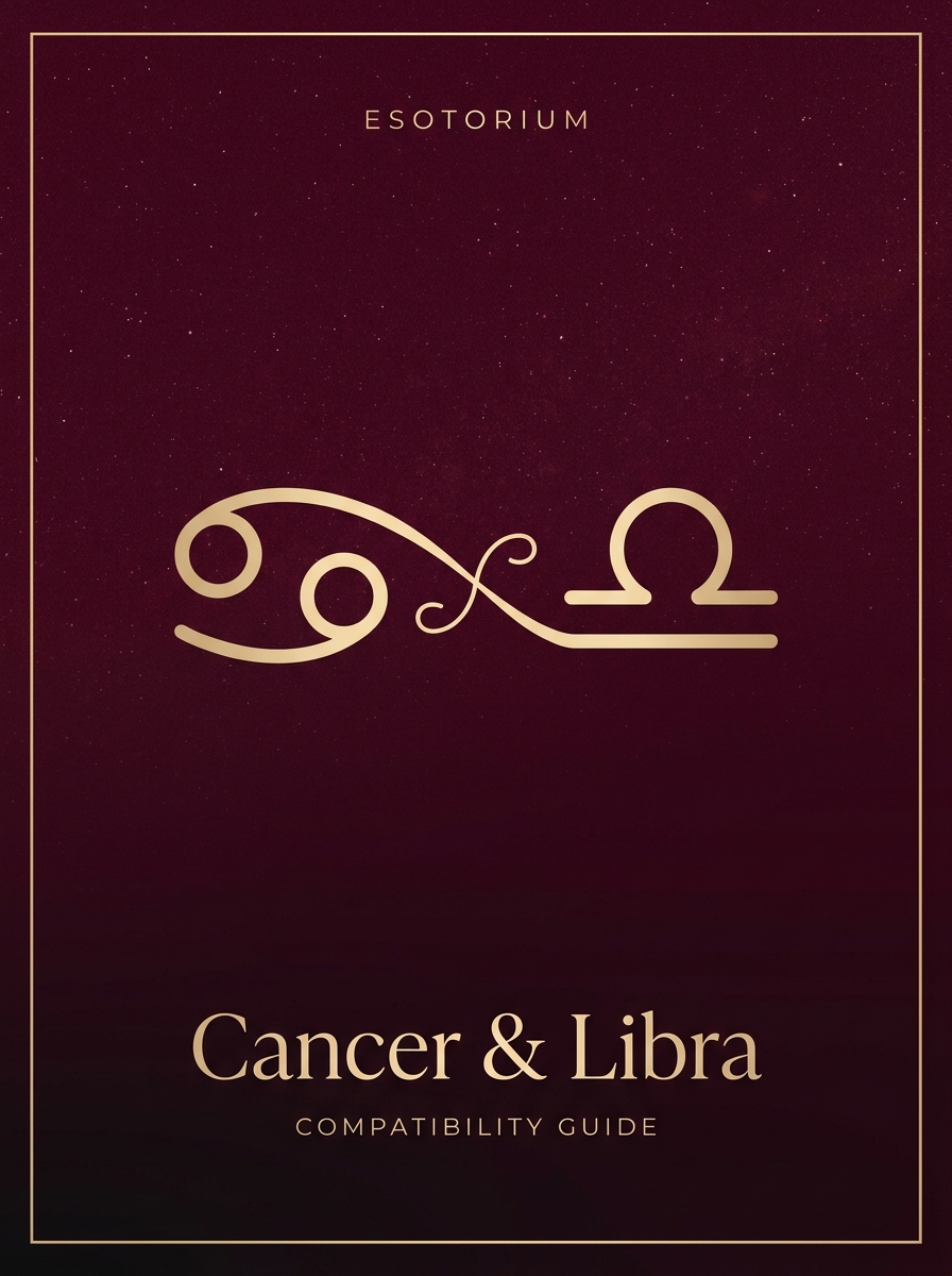 Cancer and Libra Compatibility, Esotorium PDF cover