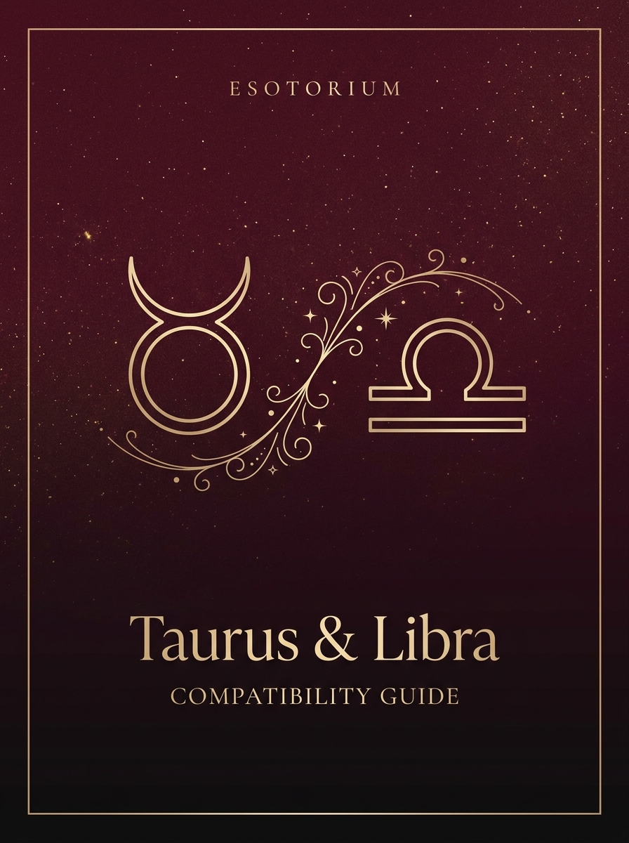 Taurus and Libra Compatibility, Esotorium PDF cover