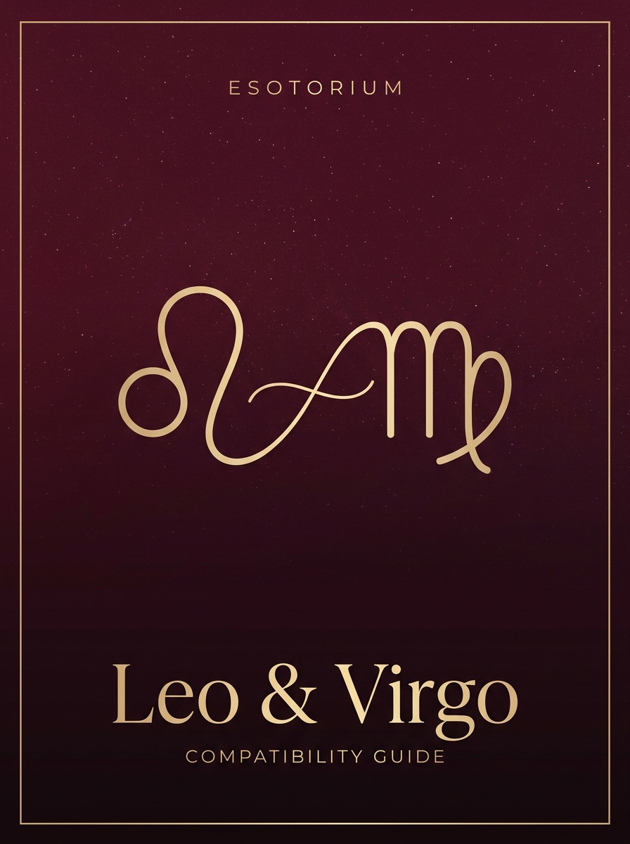 Leo and Virgo Compatibility, Esotorium PDF cover
