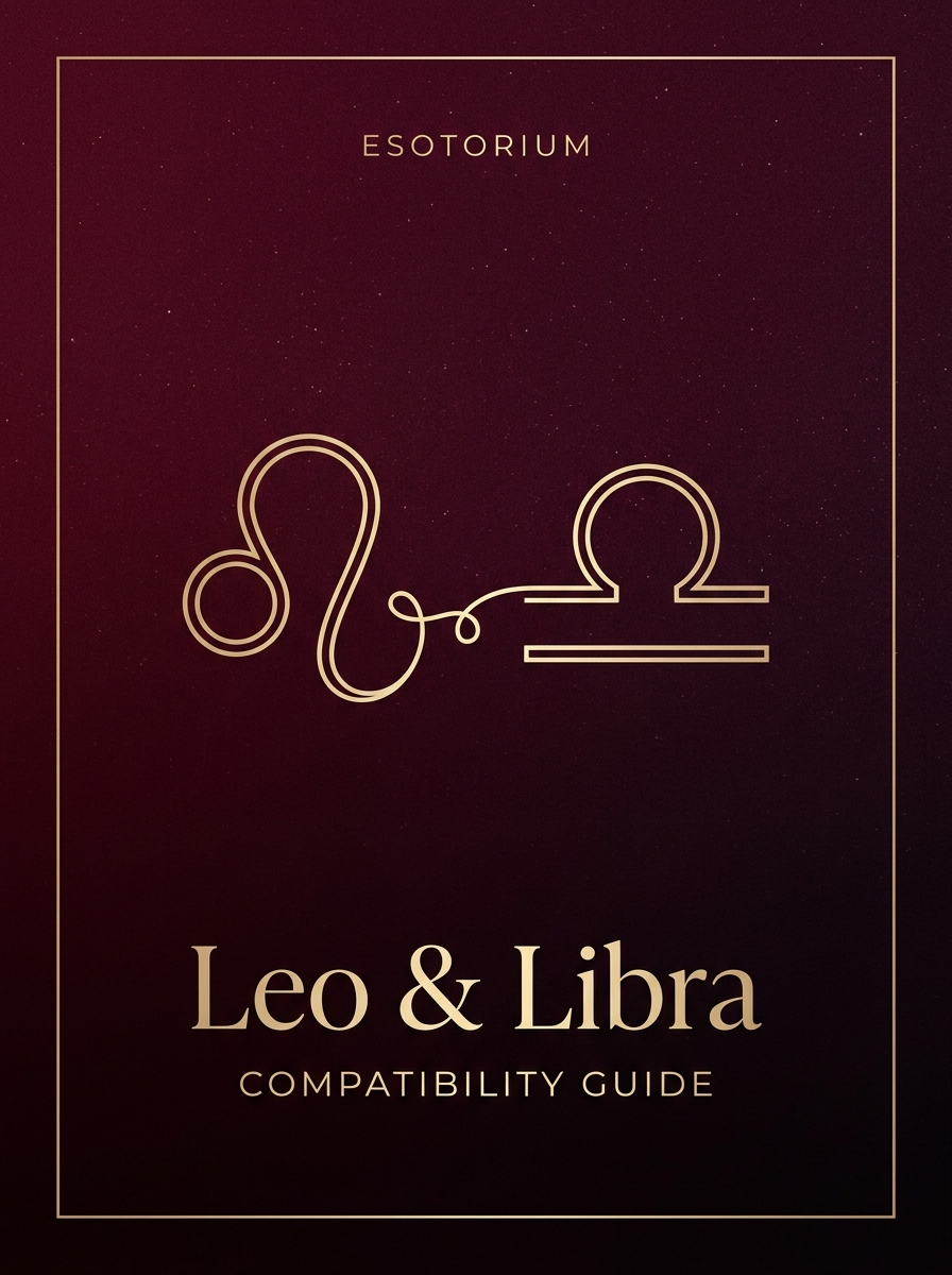 Leo and Libra Compatibility, Esotorium PDF cover