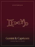 Gemini and Capricorn Compatibility, Esotorium PDF cover