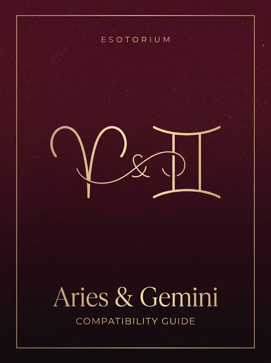 Aries and Gemini Compatibility, Esotorium PDF cover