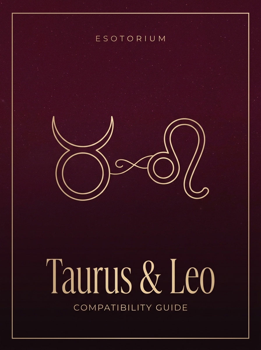 Taurus and Leo Compatibility, Esotorium PDF cover