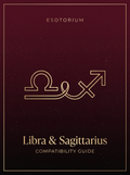Libra and Sagittarius Compatibility, Esotorium PDF cover