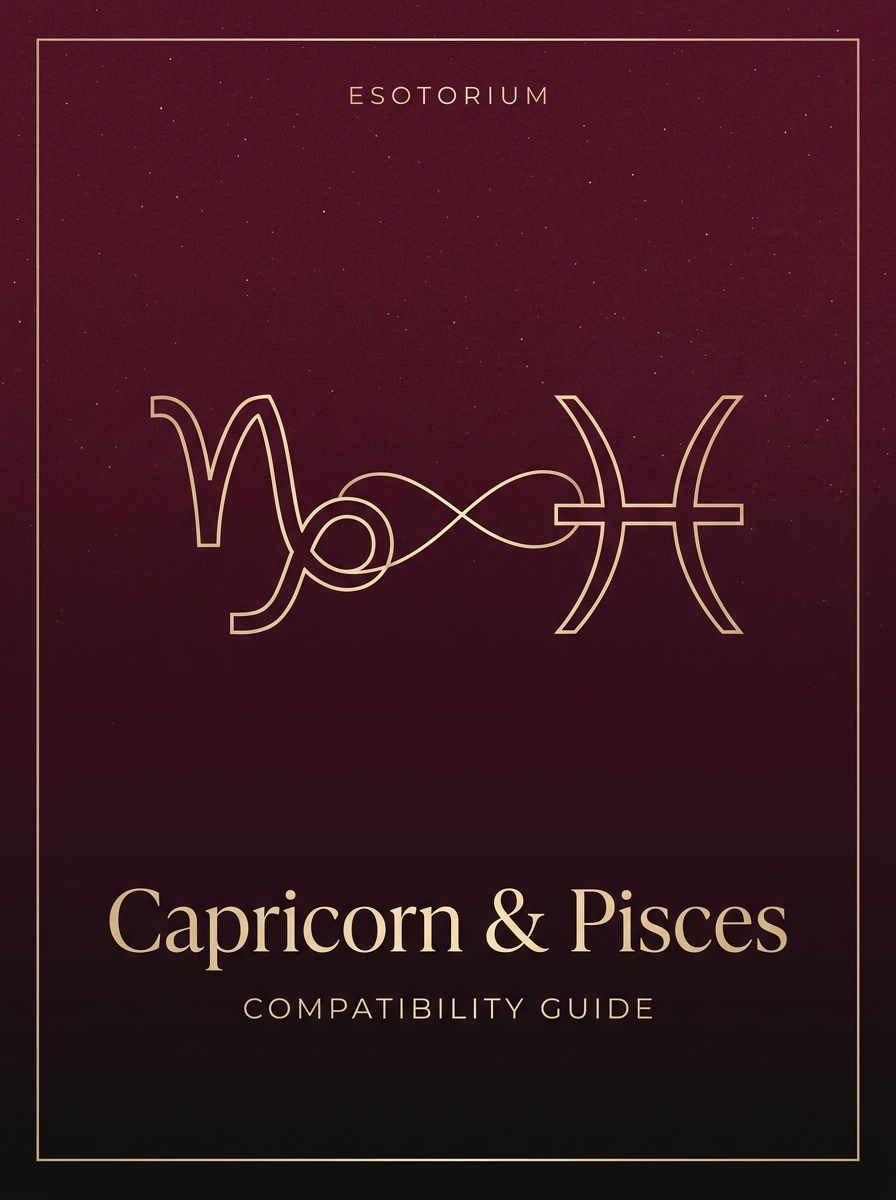 Capricorn and Pisces Compatibility, Esotorium PDF cover