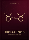 Taurus and Taurus Compatibility, Esotorium PDF cover