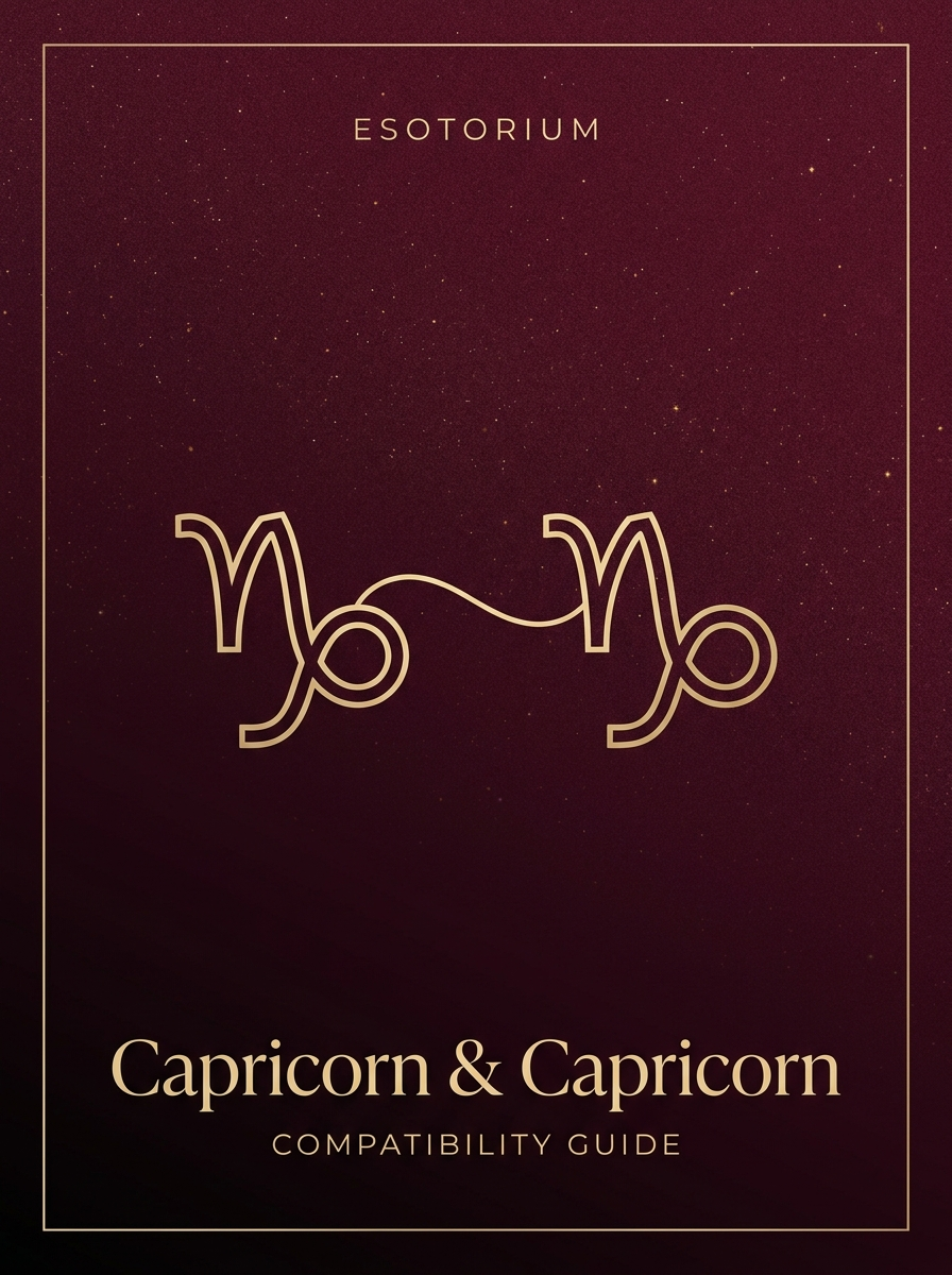 Capricorn and Capricorn Compatibility, Esotorium PDF cover