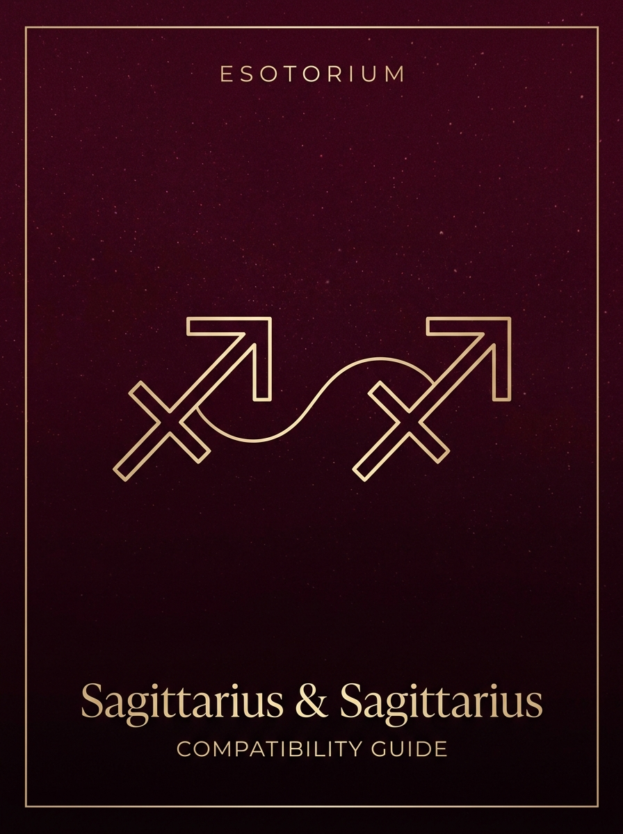 Sagittarius and Sagittarius Compatibility, Esotorium PDF cover