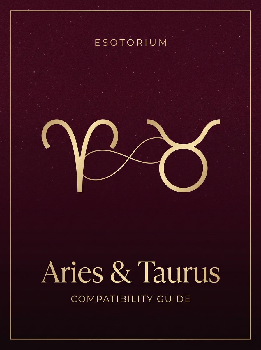 Aries and Taurus Compatibility, Esotorium PDF cover