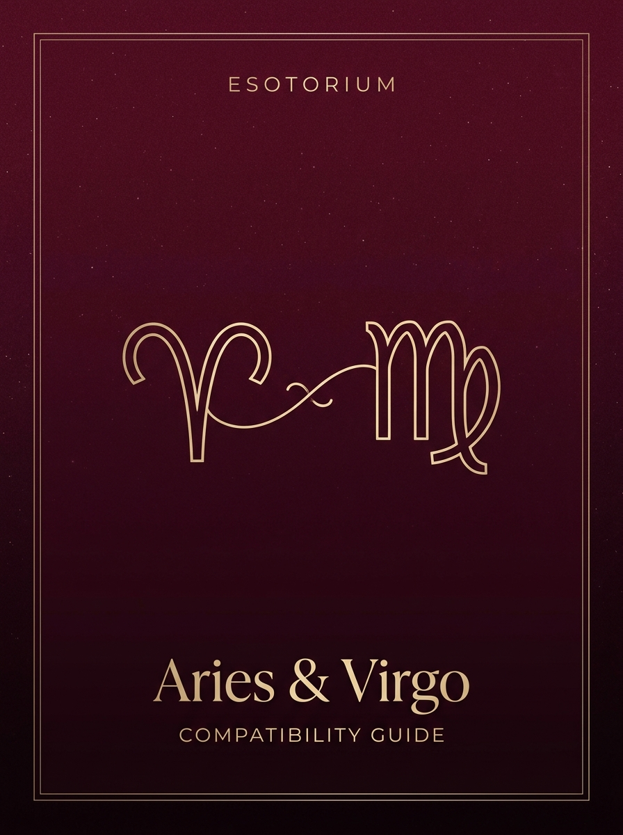 Aries and Virgo Compatibility — Love, Sex & Friendship, Esotorium PDF cover