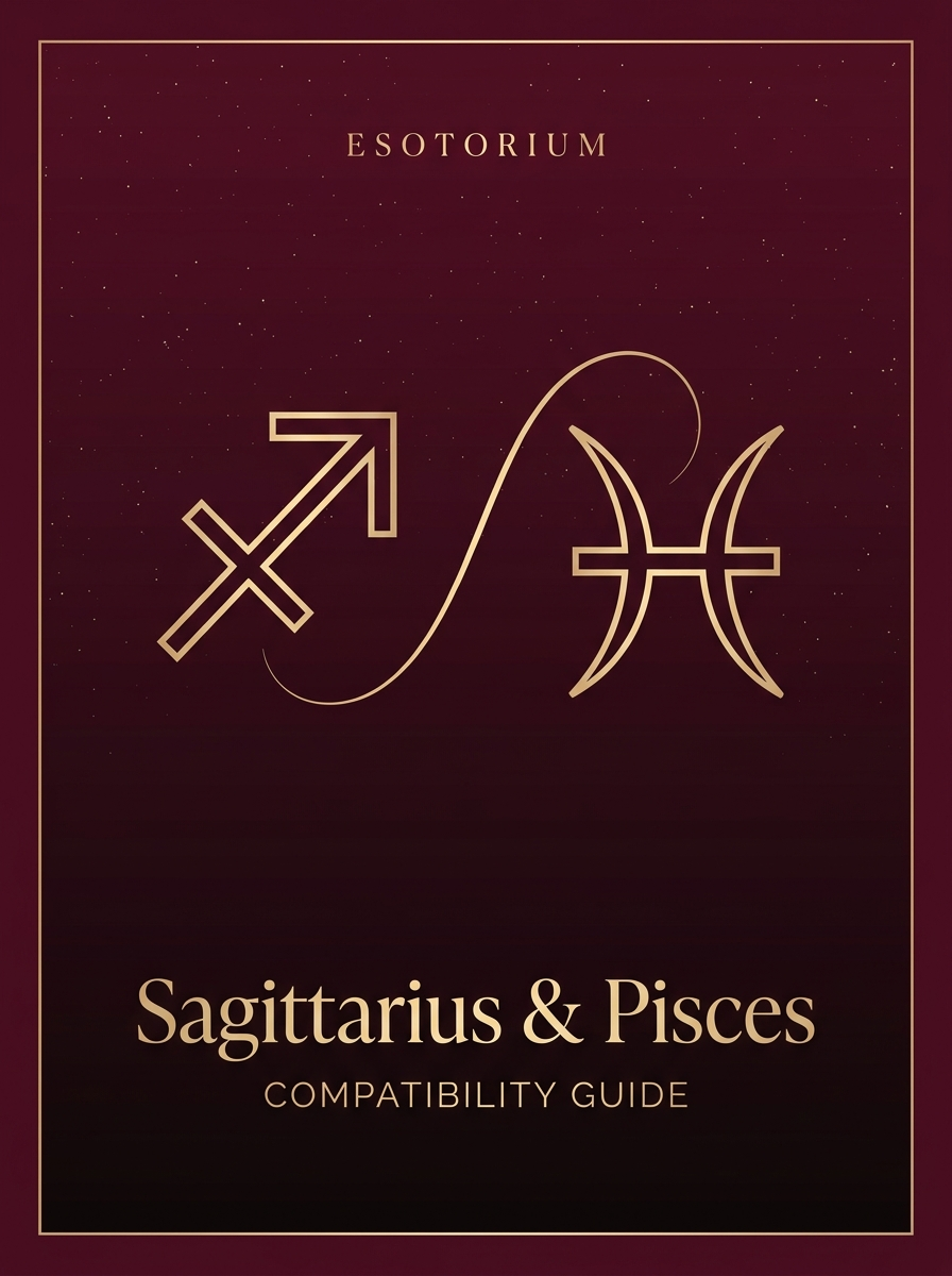 Sagittarius and Pisces Compatibility, Esotorium PDF cover