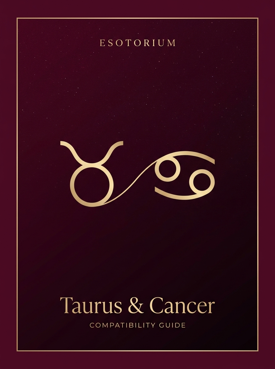 Taurus and Cancer Compatibility, Esotorium PDF cover