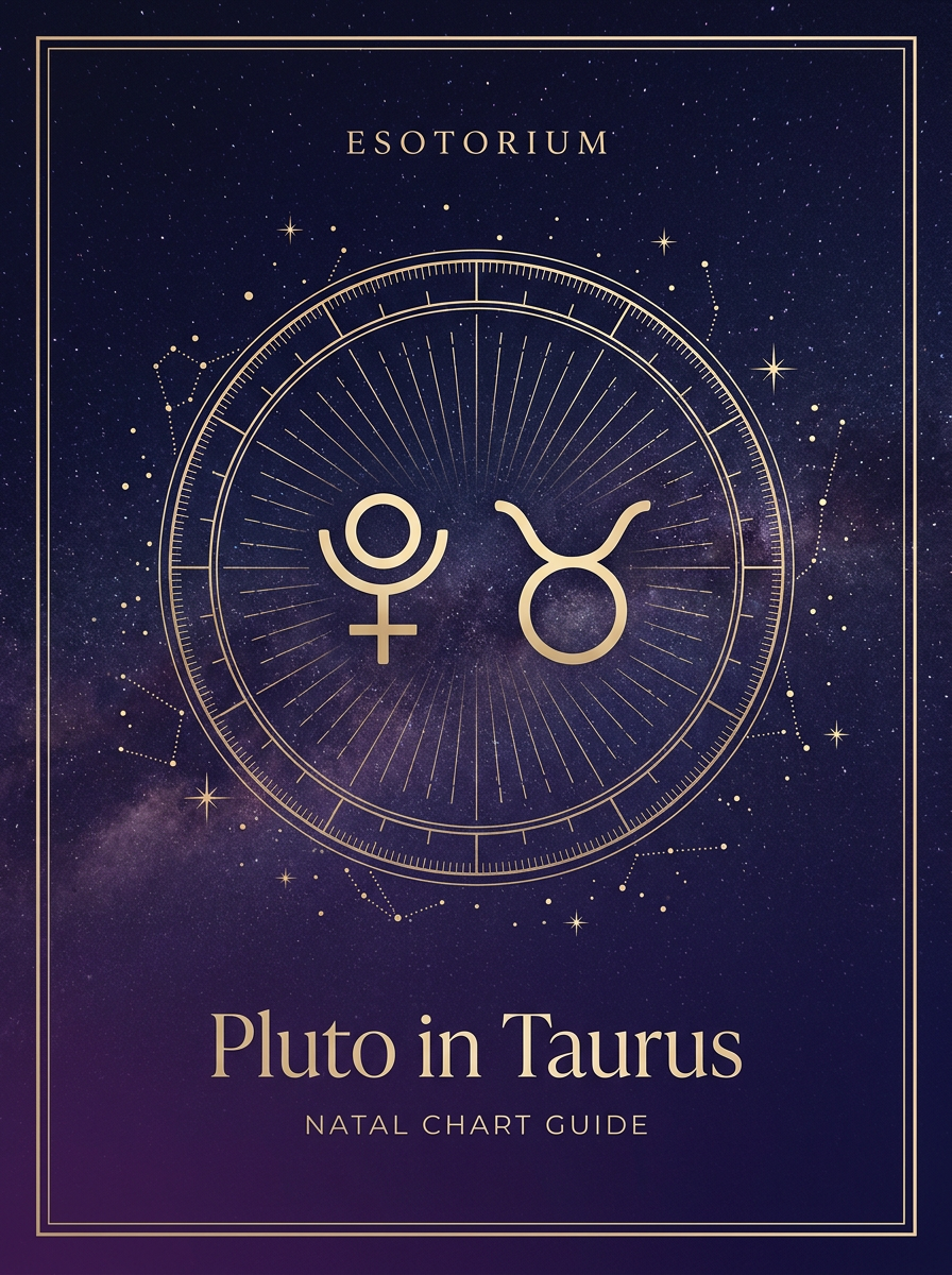 Pluto in Taurus, Esotorium PDF cover