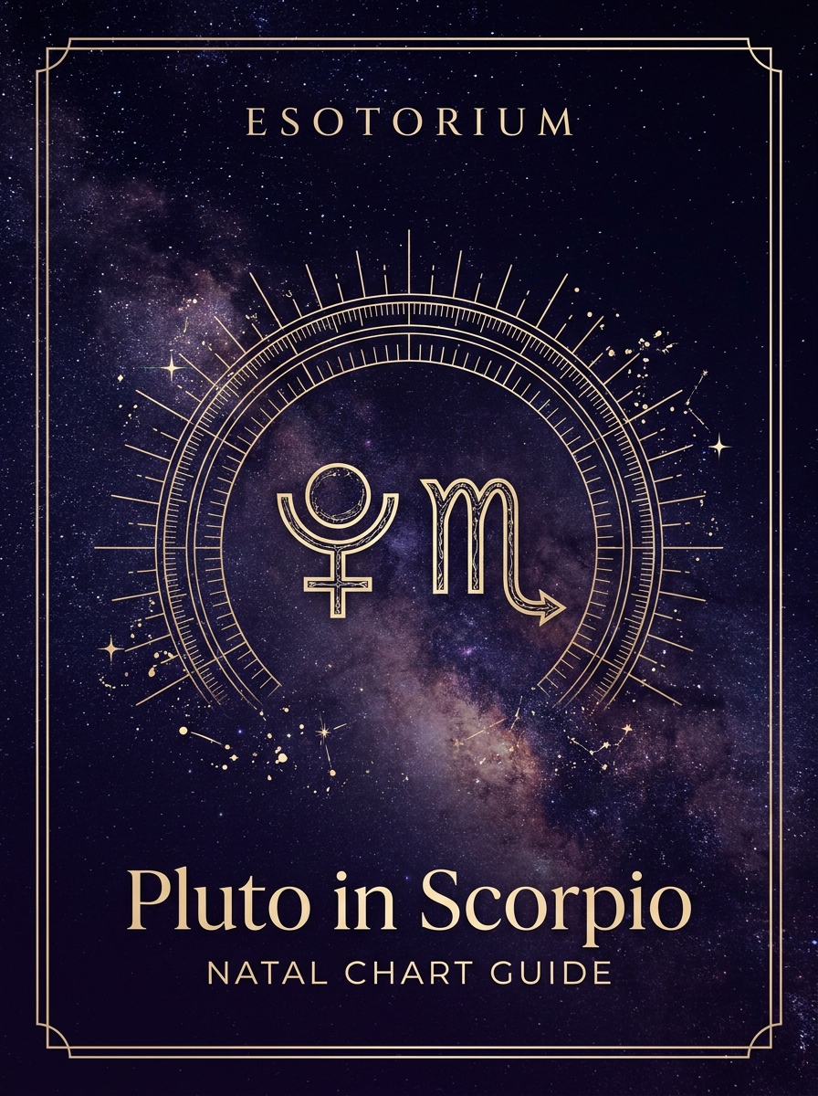 Pluto in Scorpio, Esotorium PDF cover