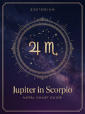 Jupiter in Scorpio, Esotorium PDF cover