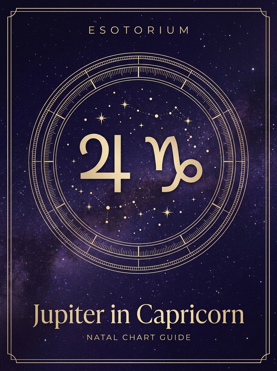 Jupiter in Capricorn, Esotorium PDF cover