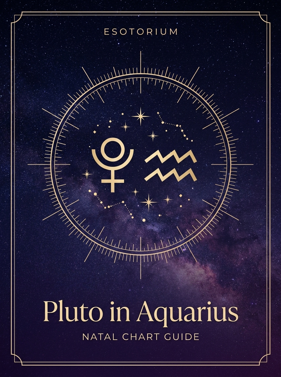 Pluto in Aquarius, Esotorium PDF cover