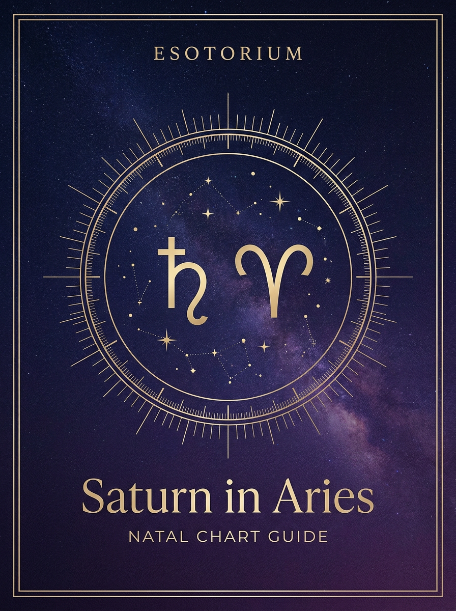Saturn in Aries, Esotorium PDF cover
