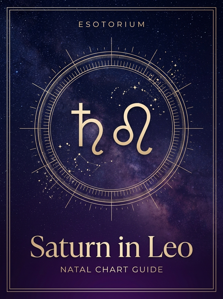 Saturn in Leo, Esotorium PDF cover