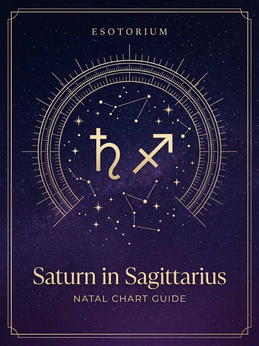 Saturn in Sagittarius, Esotorium PDF cover