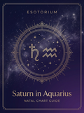Saturn in Aquarius, Esotorium PDF cover
