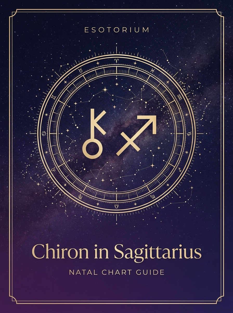 Chiron in Sagittarius, Esotorium PDF cover