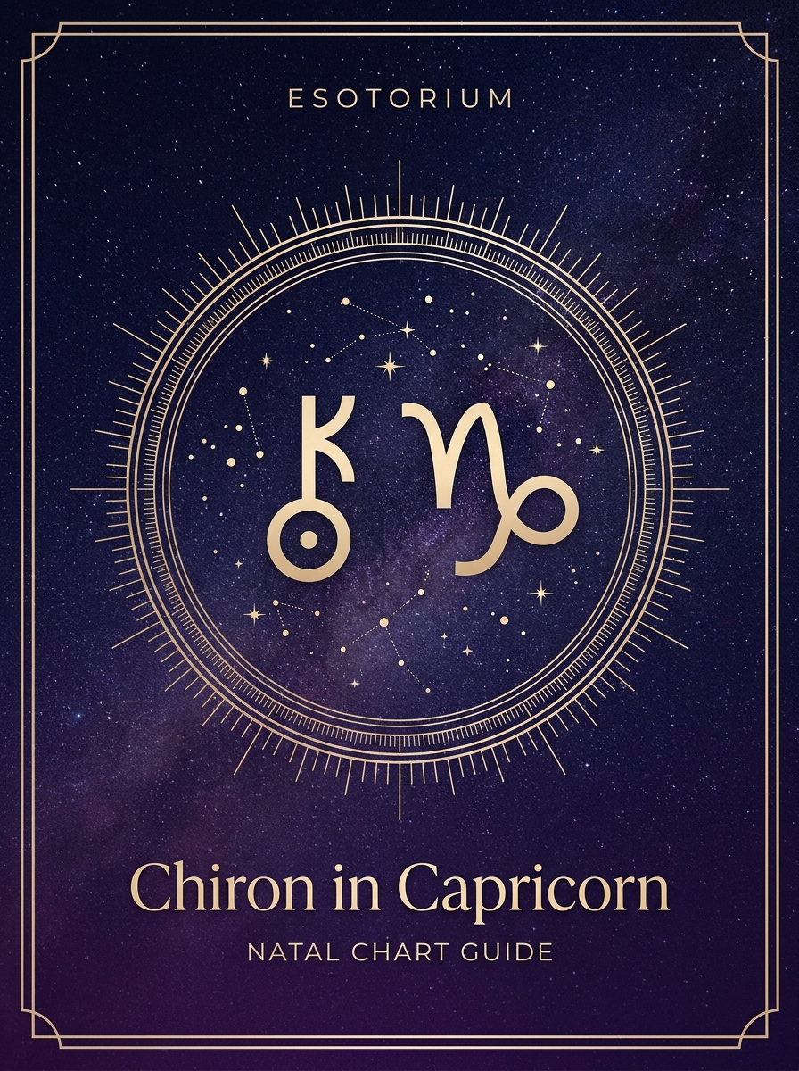 Chiron in Capricorn, Esotorium PDF cover