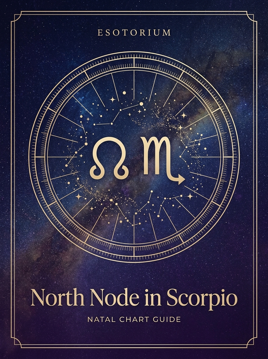 North Node in Scorpio, Esotorium PDF cover