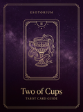 Two of Cups tarot card, Esotorium PDF cover