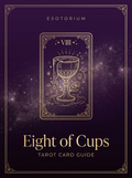 Eight of Cups tarot card, Esotorium PDF cover