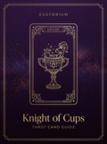 Knight of Cups tarot card, Esotorium PDF cover
