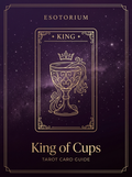 King of Cups tarot card, Esotorium PDF cover