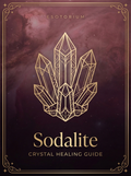 Sodalite crystal guide cover