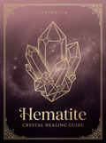 Hematite crystal guide cover