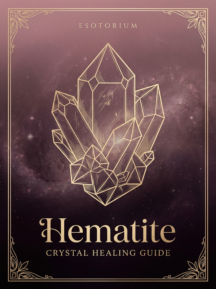 Hematite crystal guide cover