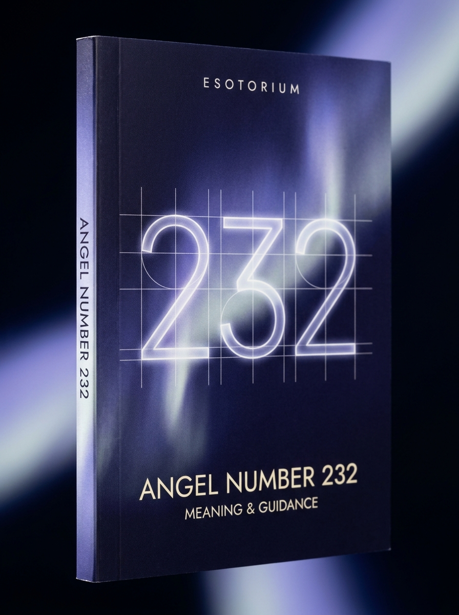 Angel Number 232 — Meaning in Love, Money & Life — Esotorium cover v4