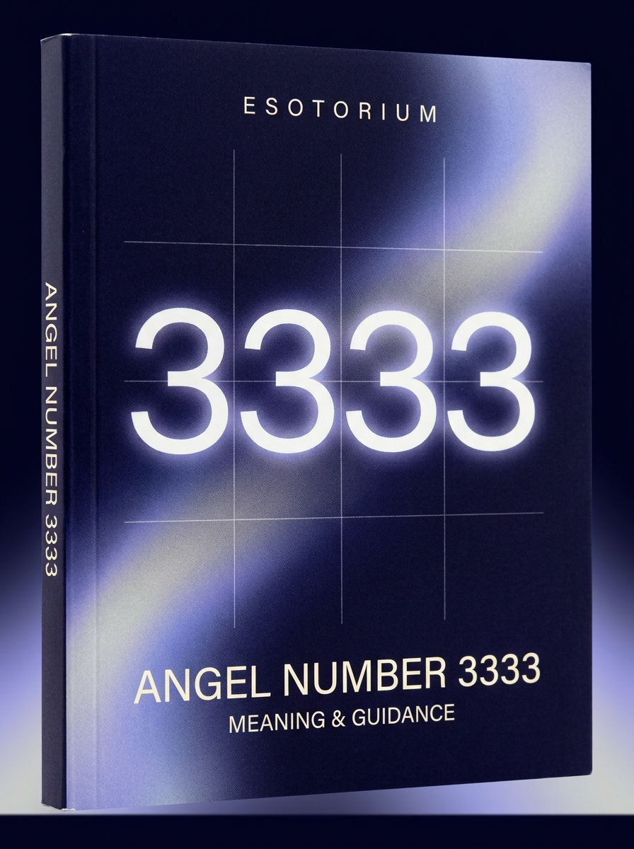 Angel Number 3333 — Meaning in Love, Money & Life — Esotorium cover v4