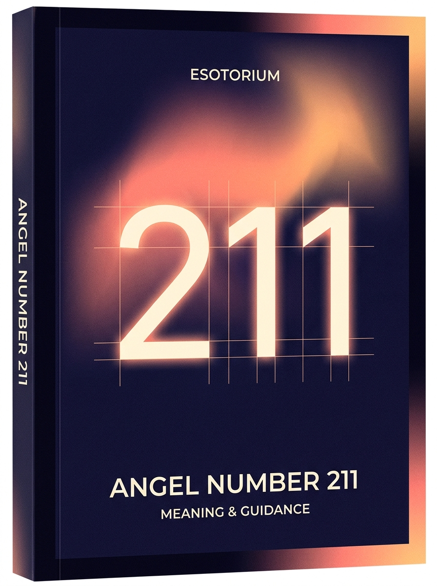 Angel Number 211 — Meaning in Love, Money & Life — Esotorium cover v4