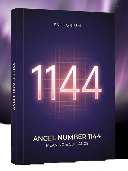 Angel Number 1144 — Meaning in Love, Money & Life — Esotorium cover v4