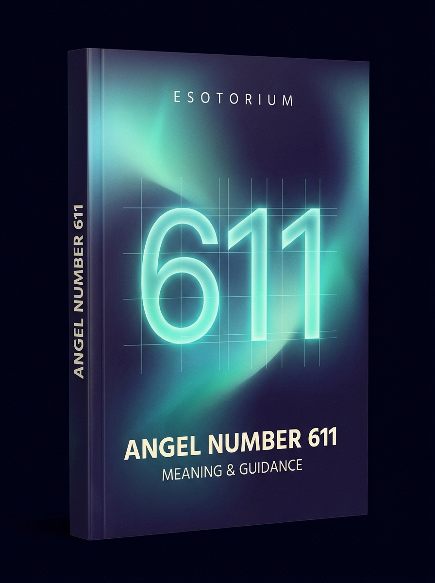Angel Number 611 — Meaning in Love, Money & Life — Esotorium cover v4