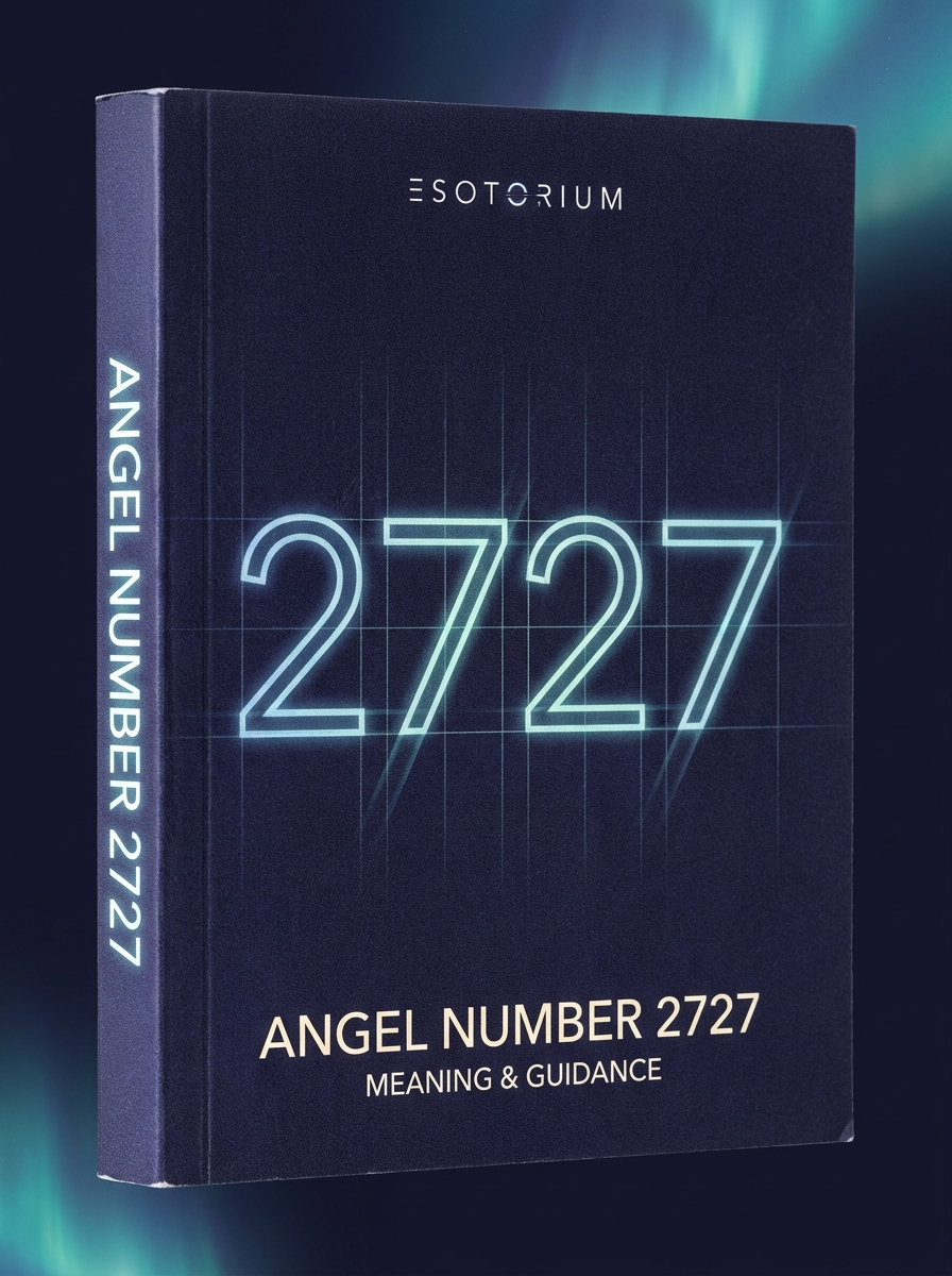 Angel Number 2727 — Meaning in Love, Money & Life — Esotorium cover v4