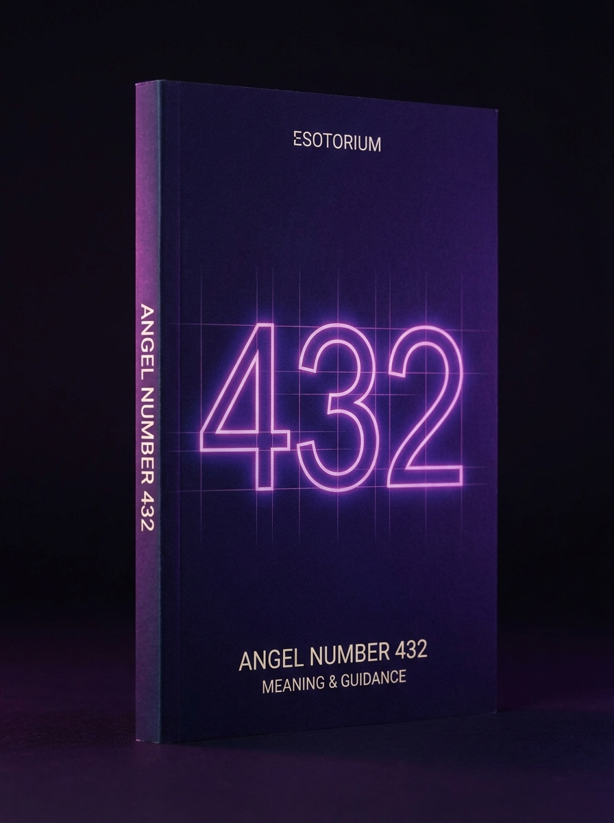 Angel Number 432 — Meaning in Love, Money & Life — Esotorium cover v4