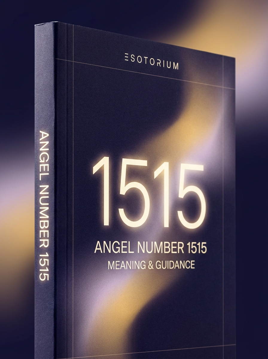 Angel Number 1515 — Meaning in Love, Money & Life — Esotorium cover v4