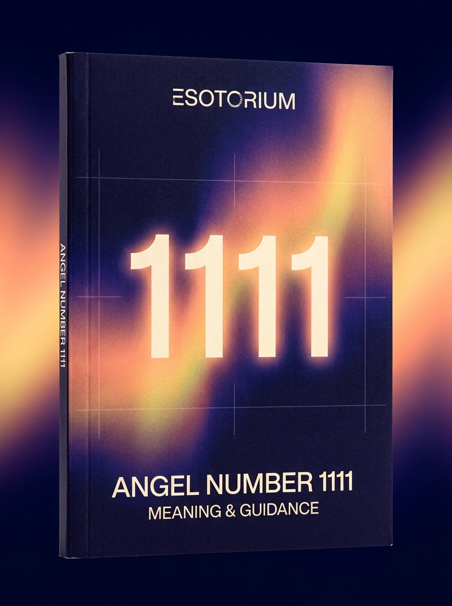 Angel Number 1111 — Meaning in Love, Money & Life — Esotorium cover v4
