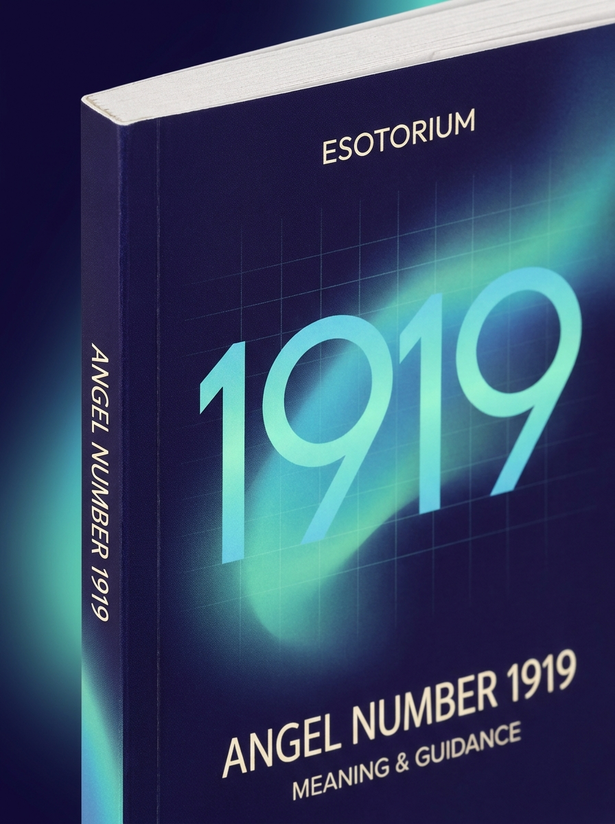 Angel Number 1919 — Meaning in Love, Money & Life — Esotorium cover v4