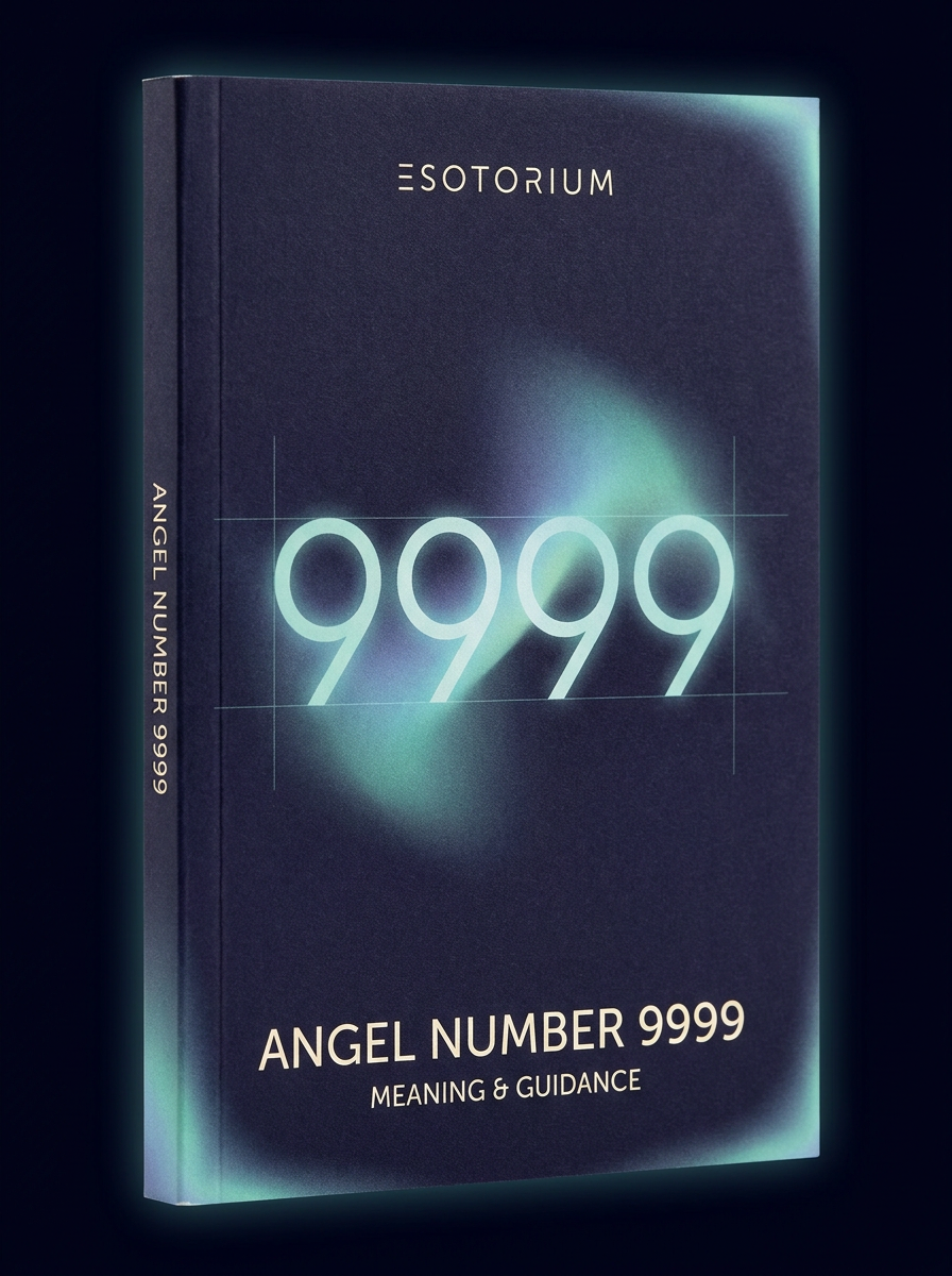 Angel Number 9999 — Meaning in Love, Money & Life — Esotorium cover v4