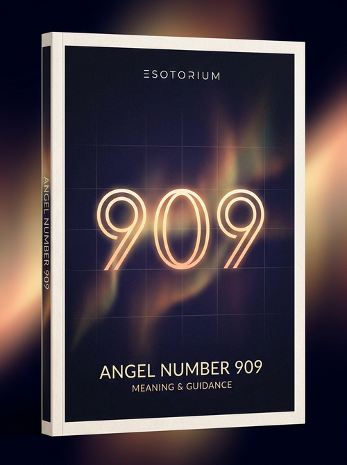 Angel Number 909 — Meaning in Love, Money & Life — Esotorium cover v4