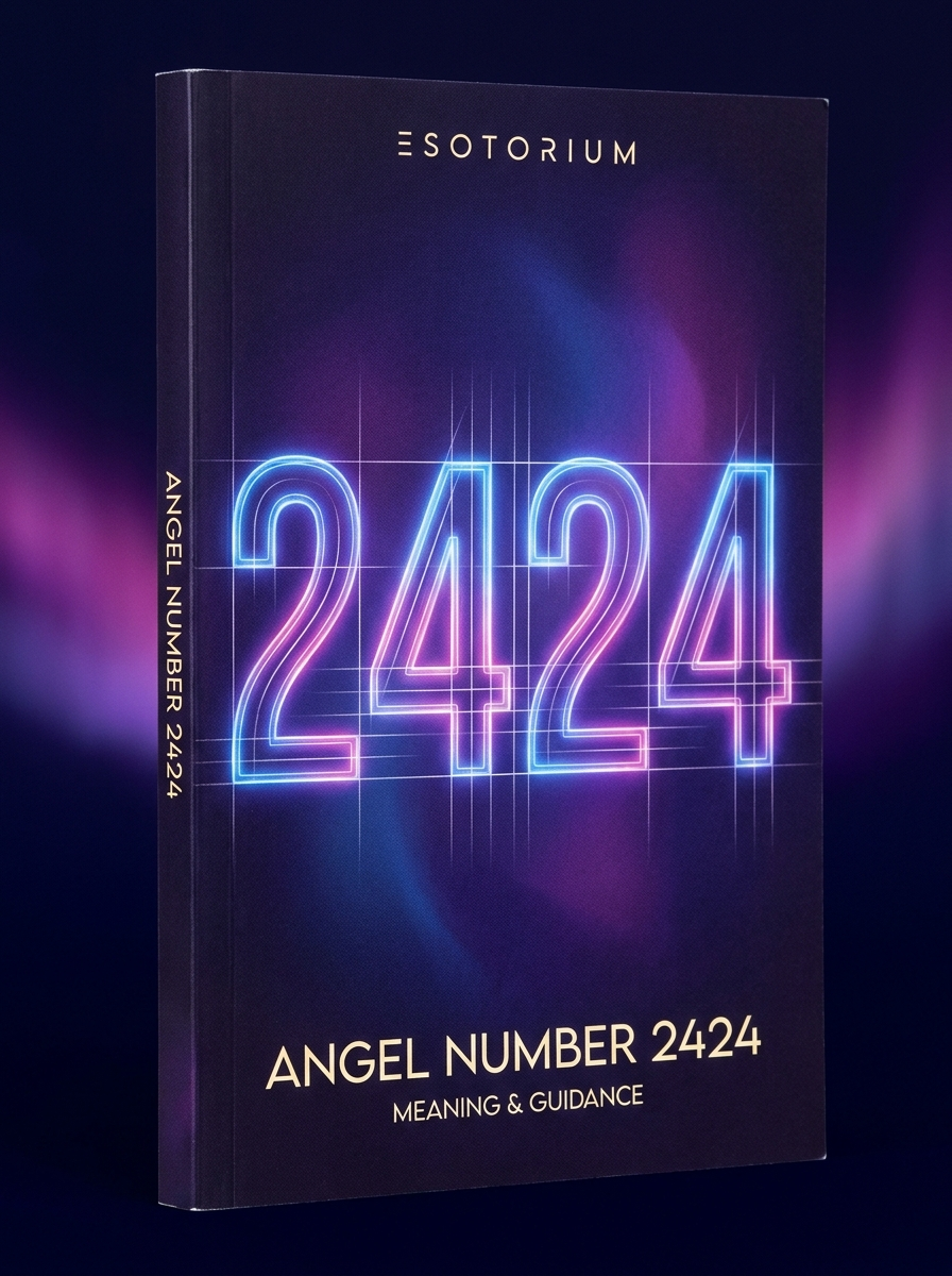 Angel Number 2424 — Meaning in Love, Money & Life — Esotorium cover v4