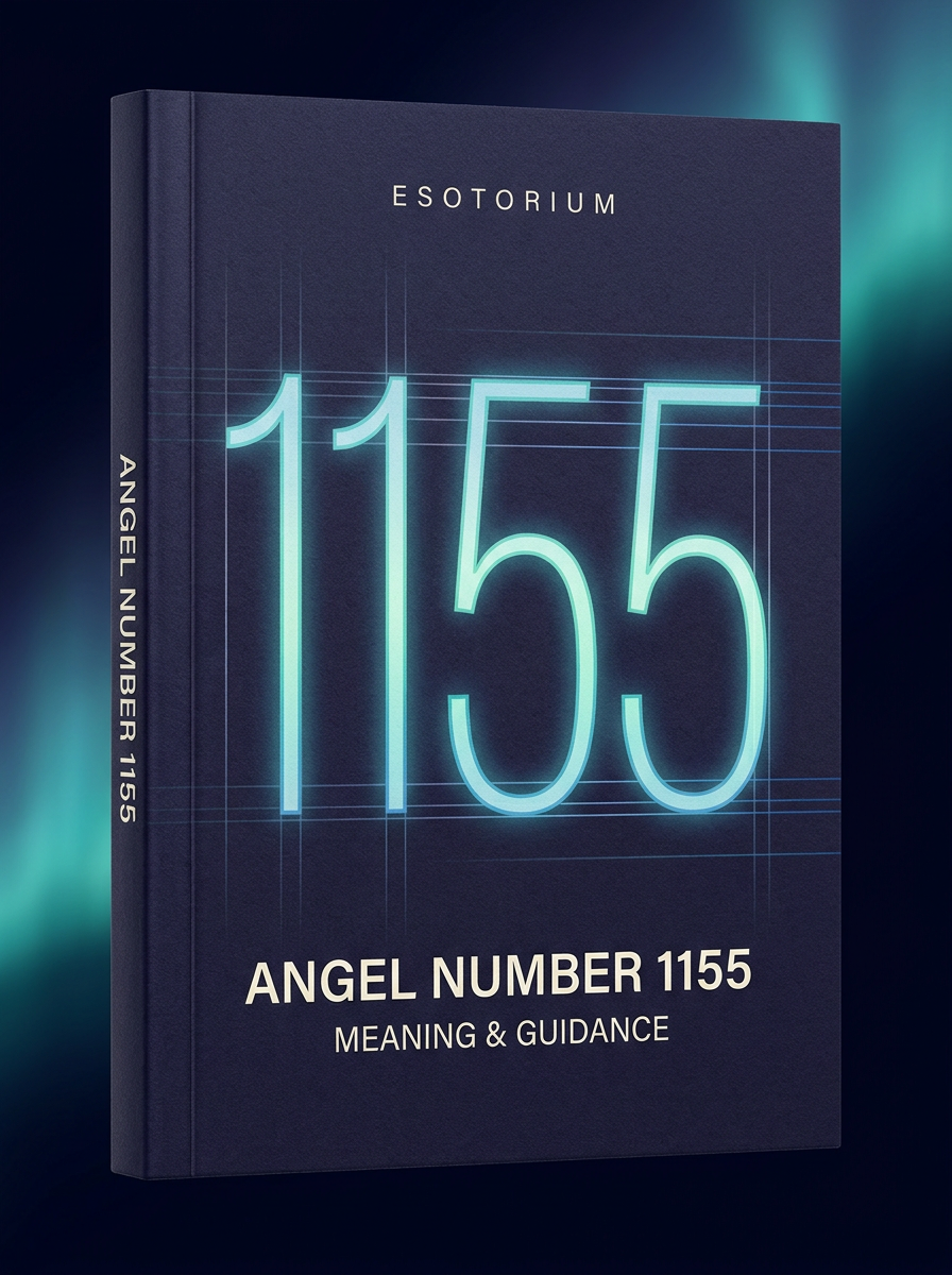 Angel Number 1155 — Meaning in Love, Money & Life — Esotorium cover v4