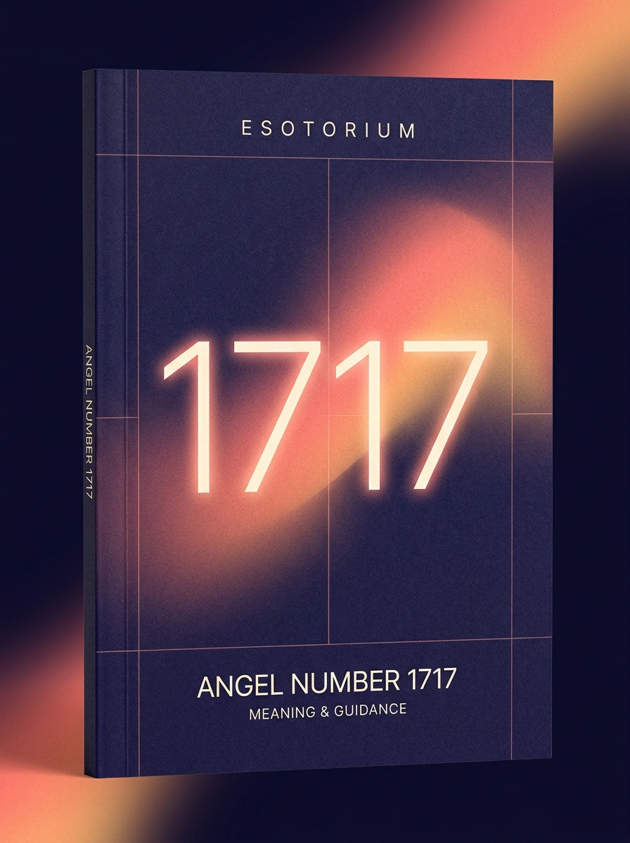 Angel Number 1717 — Meaning in Love, Money & Life — Esotorium cover v4